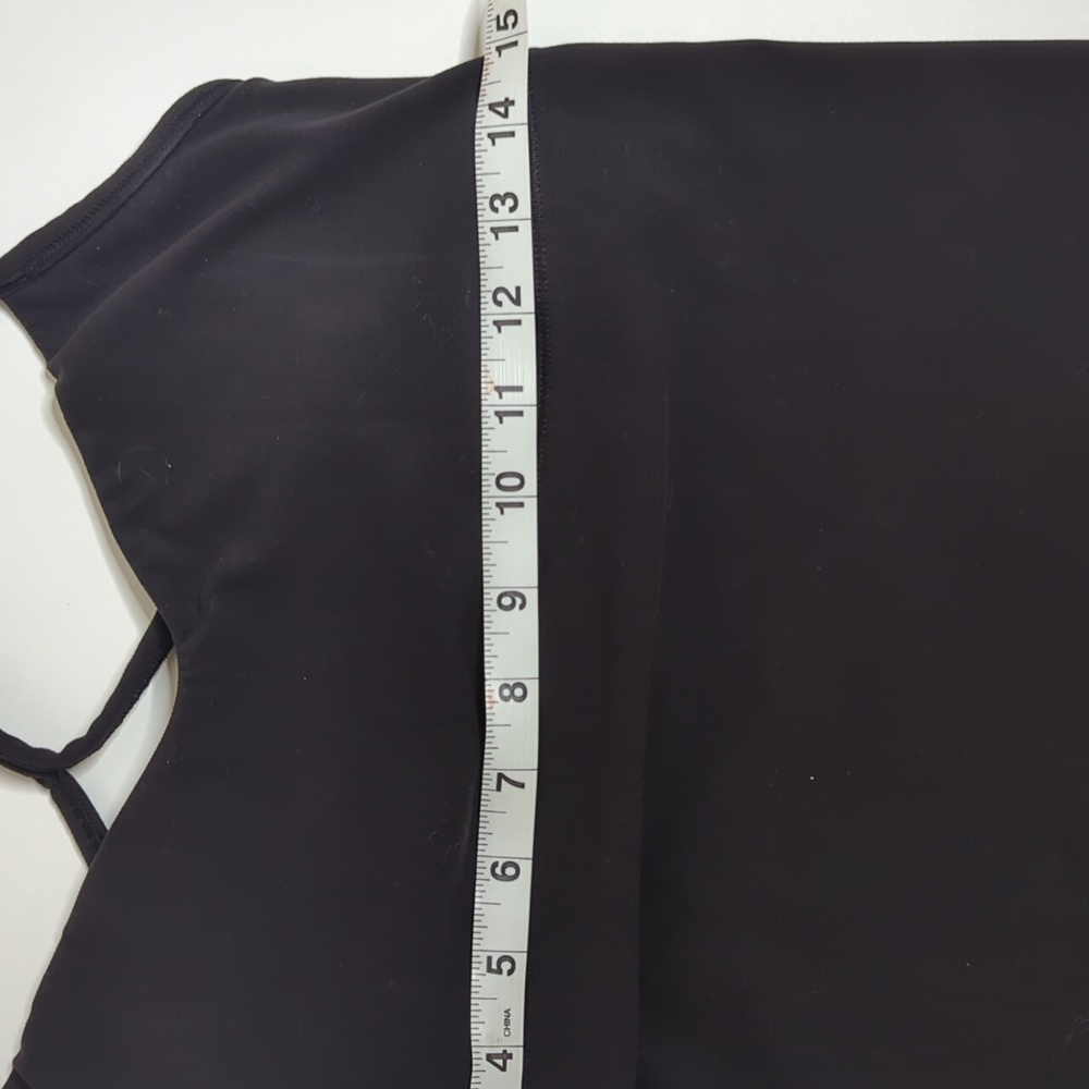 Athleta Vinyasa Support Top Black size Medium - Picture 7 of 7